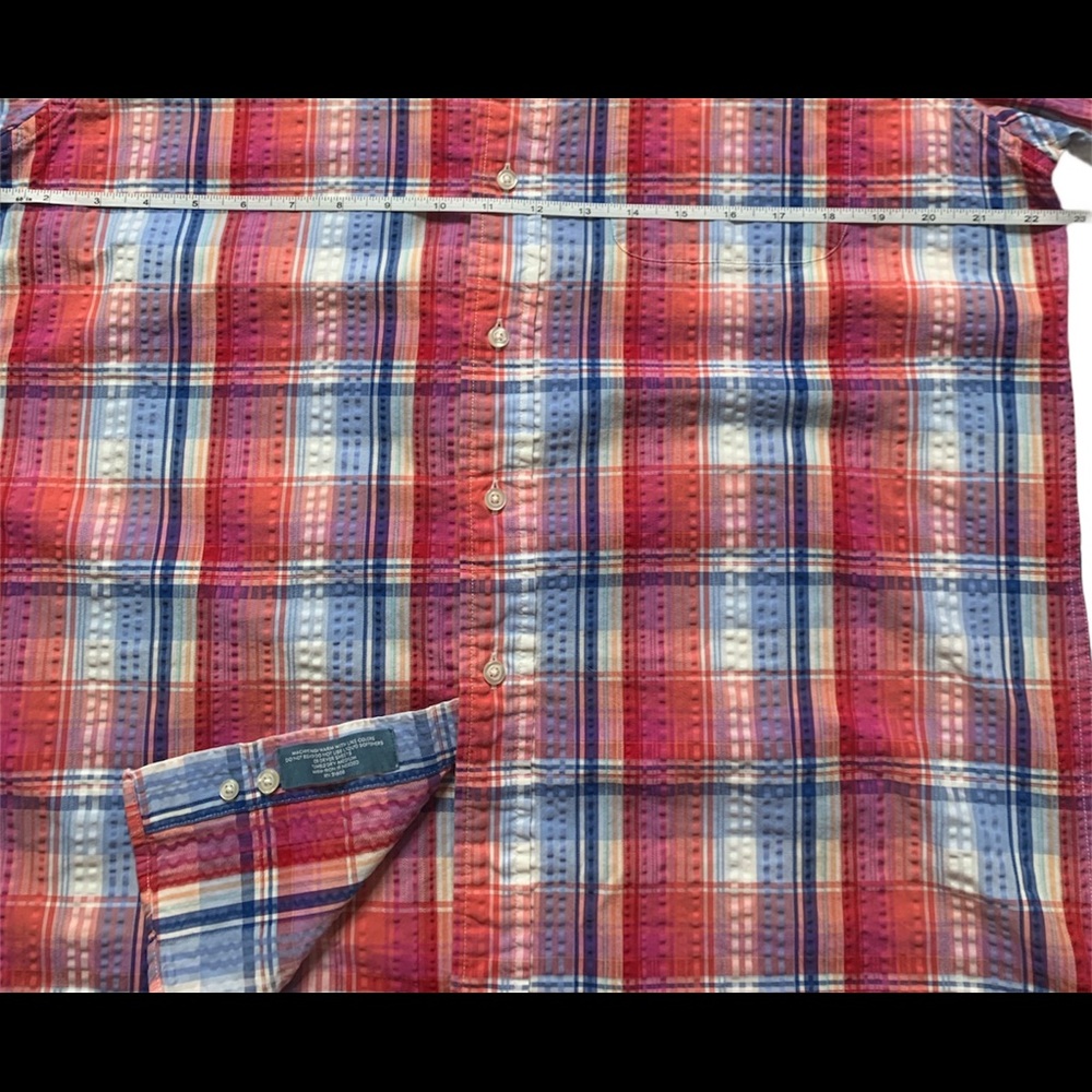 Jos A Bank Button Down Stays Cool Men’s ~ Sz M - Picture 6 of 8